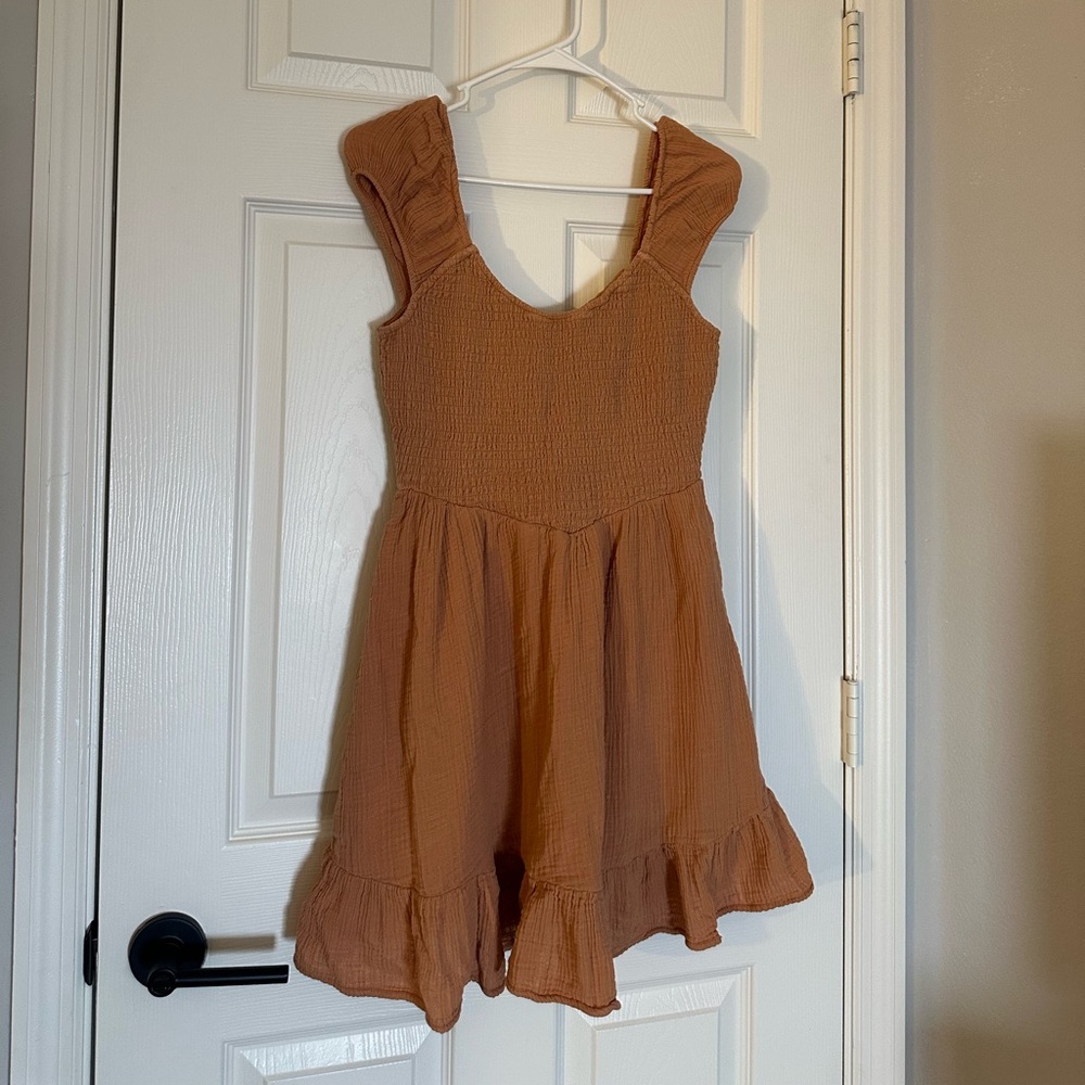 American Eagle Outfitters burnt Orange Dress